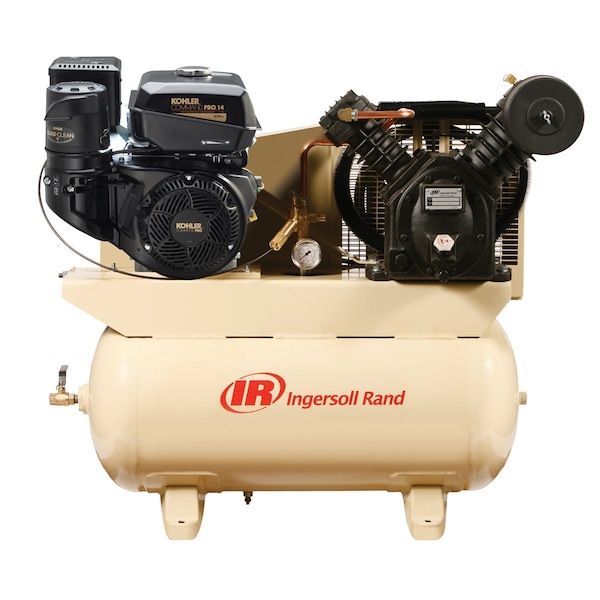 Ingersoll-Rand 14 HP Gas Drive Air Compressor - Kohler Engine 46821344 - main